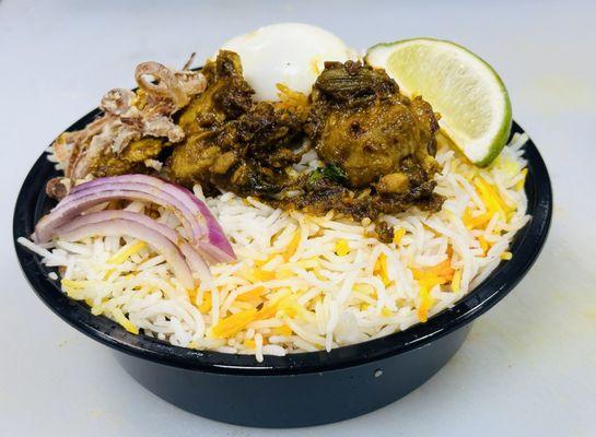 Gongura Chicken Biryani