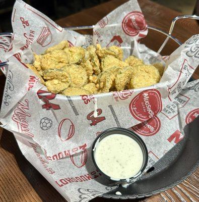 Fried Pickles (Davis's Dill Pickle Chips)