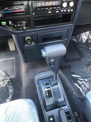 This automatic transmission was the  in an 86 Camry! So smooth after so many years!