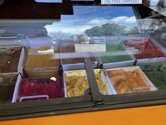 Ice cream assortment