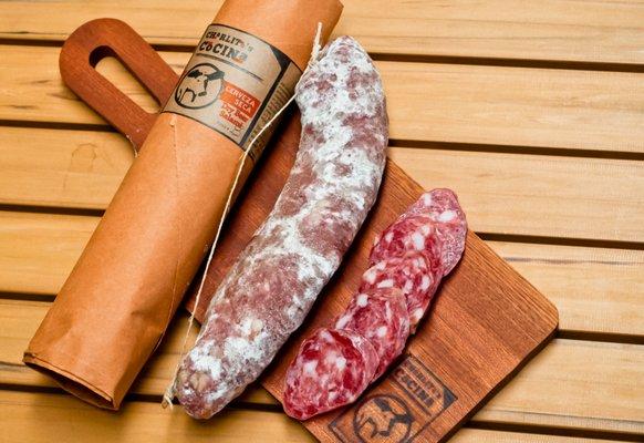 Dry Cured Salami with Beer