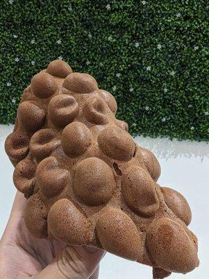 Chocolate Bubble Waffle