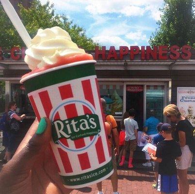 Rita's = Ice * Custard * Happiness!