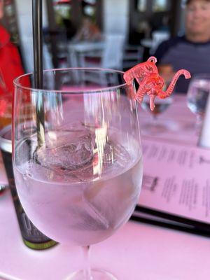 Seltzer.  Got to love the pink elephant.