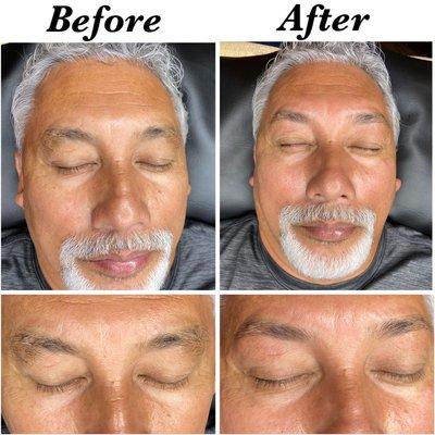 Men's Grooming Special: Customized Eyebrow Shaping/Wax, Painless Nostril Wax, Ear Wax, Nose Strip/Wax (black/white head remover)