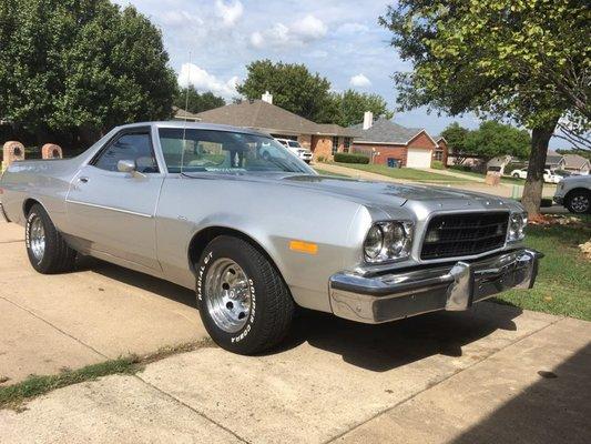 Roy body and paint job on my '73 Ranchero