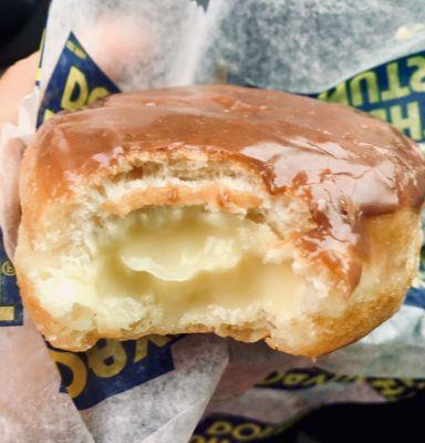 Bavarian filled donut