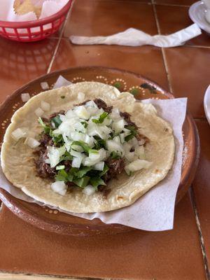 Barbacoa Taco