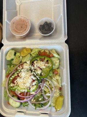 Large Greek salad