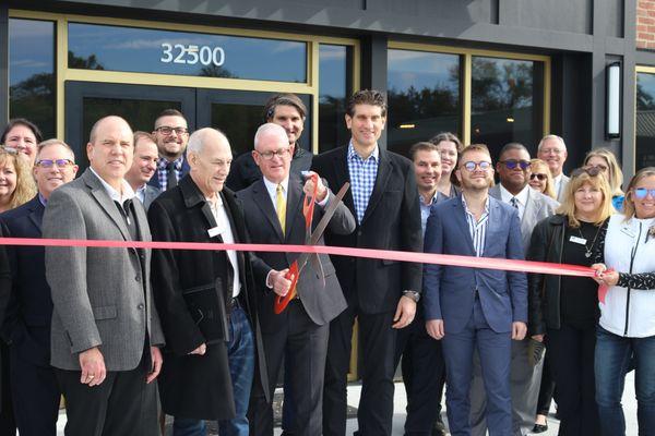 Our Ribbon Cutting Ceremony with the Royal Oak Chamber of Commerce