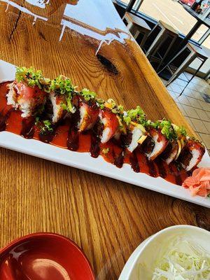 Red dragon roll