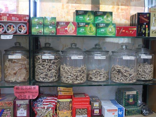 A variety of ginseng.