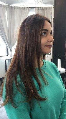 balayage technique