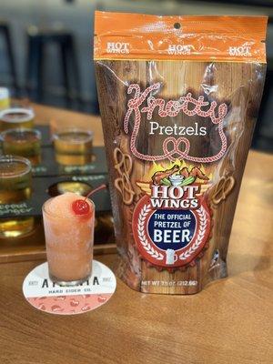 Delicious  pretzels  to snack on