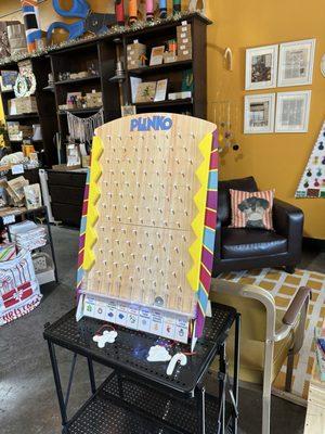 Plinko for prizes.