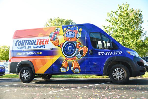 New Control Tech truck wrap!