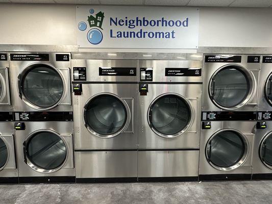 XXL Dryers great for comforters, blankets and Ruggables