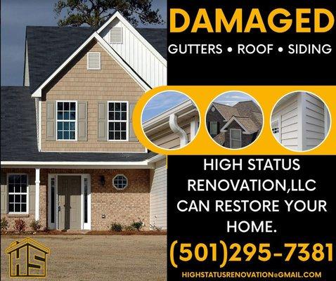 Roofing & Siding installments