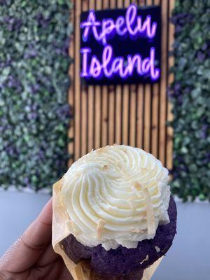 Taro Cupcake