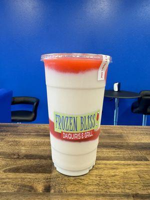 Strawberry piña colada