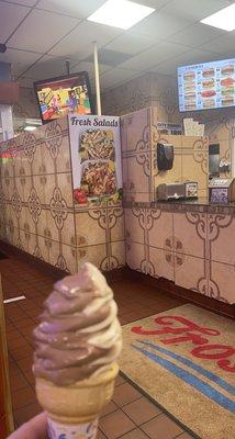 99 cent ice cream cones.