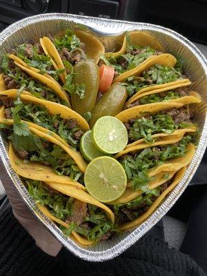 Valen-tacos! Nothing says I love you more than these babies