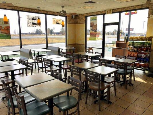 Dining Area and Chips