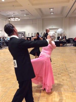 2015 Denver Dance Jam. Pro/Am Competition. Dancing the Waltz.