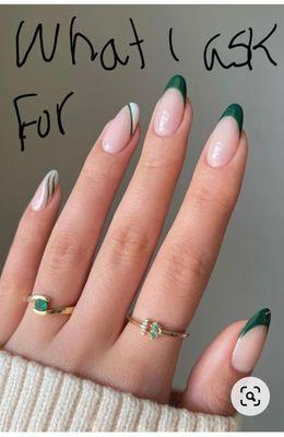 Sample pic of what I want my nails to look like