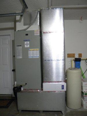 A Quality installation for 4 Ton American Standard Heat Pump with Variable Speed Air Handler