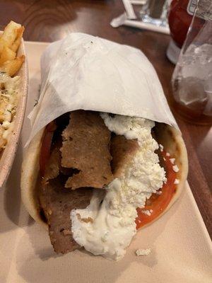 Lamb/beef gyro