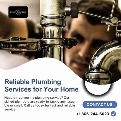 Need a trustworthy plumbing service? Our skilled plumbers are ready to tackle any issue, big or small. Call us today