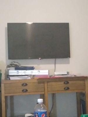 T.v mounting