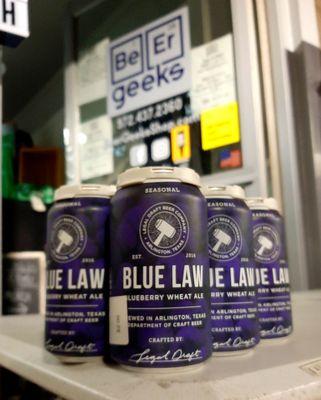 Blueberry Wheat Ale from Legal Draft Beer Co!