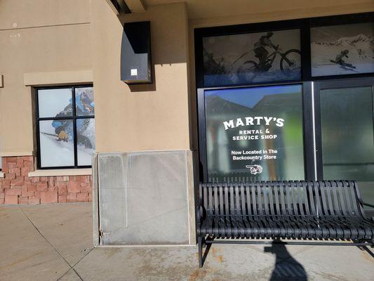 Martys is in the backcountry store now