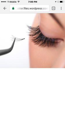 Cluster lashes