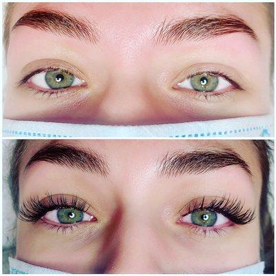 Brow Tint/Hybrid Full Set