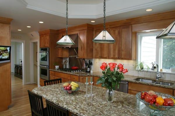 Pasta, Pasta, Pasta! This Italian home was looking for a great kitchen design to match their great food!...