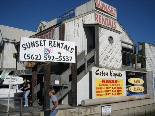 sunset 'the coolest' kayak rental!