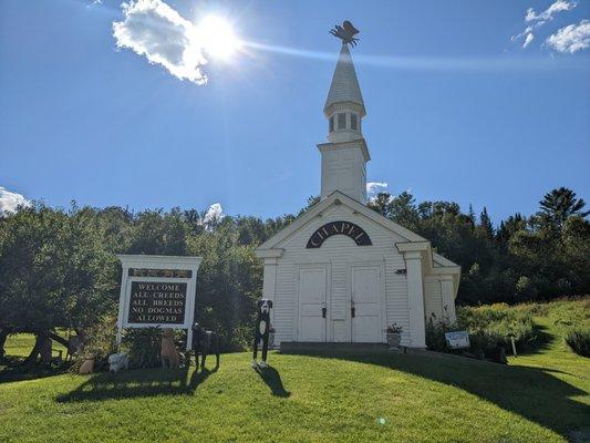 The Dog Chapel at Dog Mountain