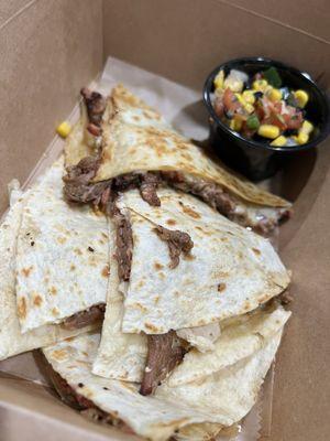 Quesadilla w brisket