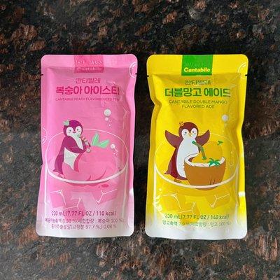 Korean Pouch Drinks