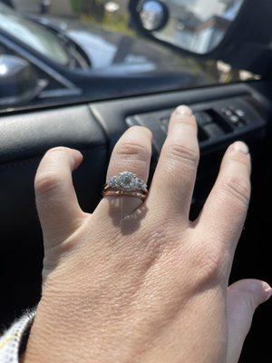 Updating engagement ring