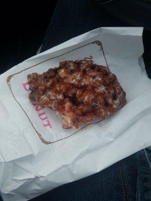 Got the last blueberry Fritter of the day!