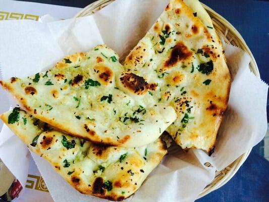 Garlic naan