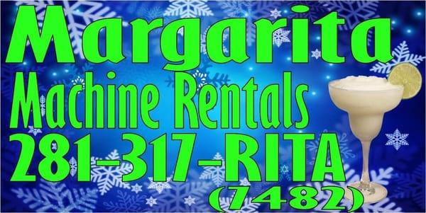 Commercial margarita machine rentals. Reserve today for your next party! Adult beverages or non alcoholic.