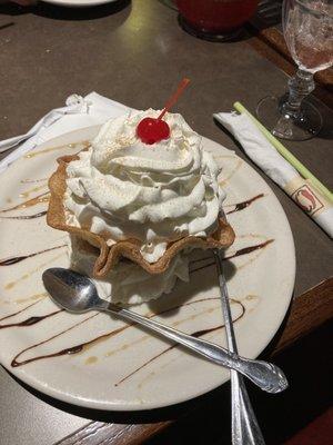 Fried ice cream