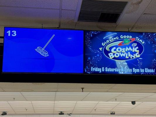 Cosmic Bowling Friday and Saturday 9 - close