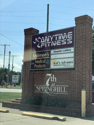 Located next to Anytime Fitness.