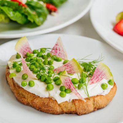 Whipped Ricotta Toast
vegetarian